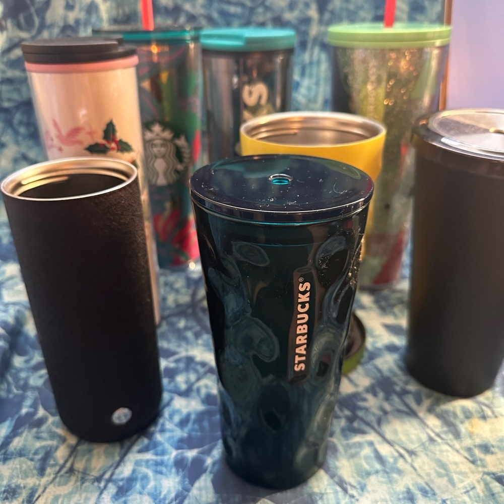 Starbucks Assorted Tumblers lot of 8